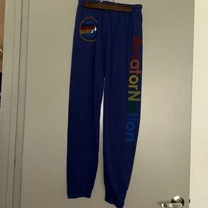 NWT‎ Aviator Nation Austin Women’s Sweatpants - Purple